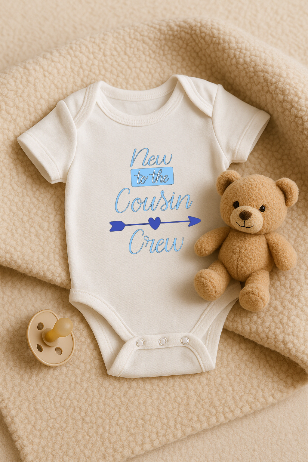 Body neonato “New to the Cousin Crew”