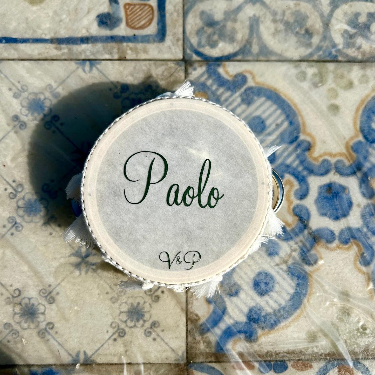 Tamburello personalizzabile