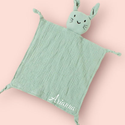 Doudou coniglio personalizzato con nome
