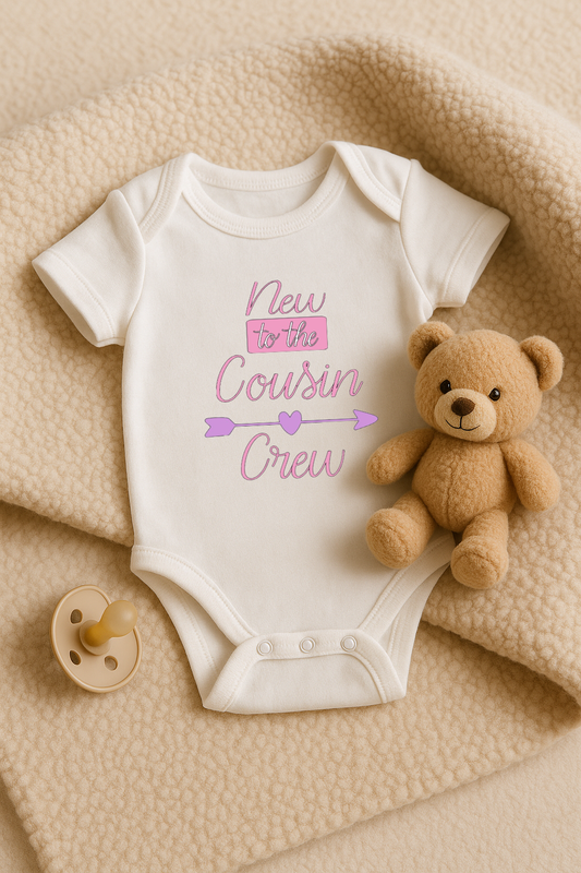 Body neonato “New to the Cousin Crew”