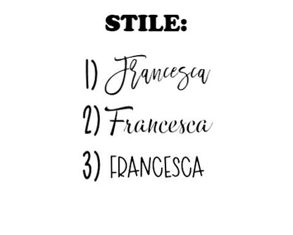 Pochette personalizzabile - nome o iniziali