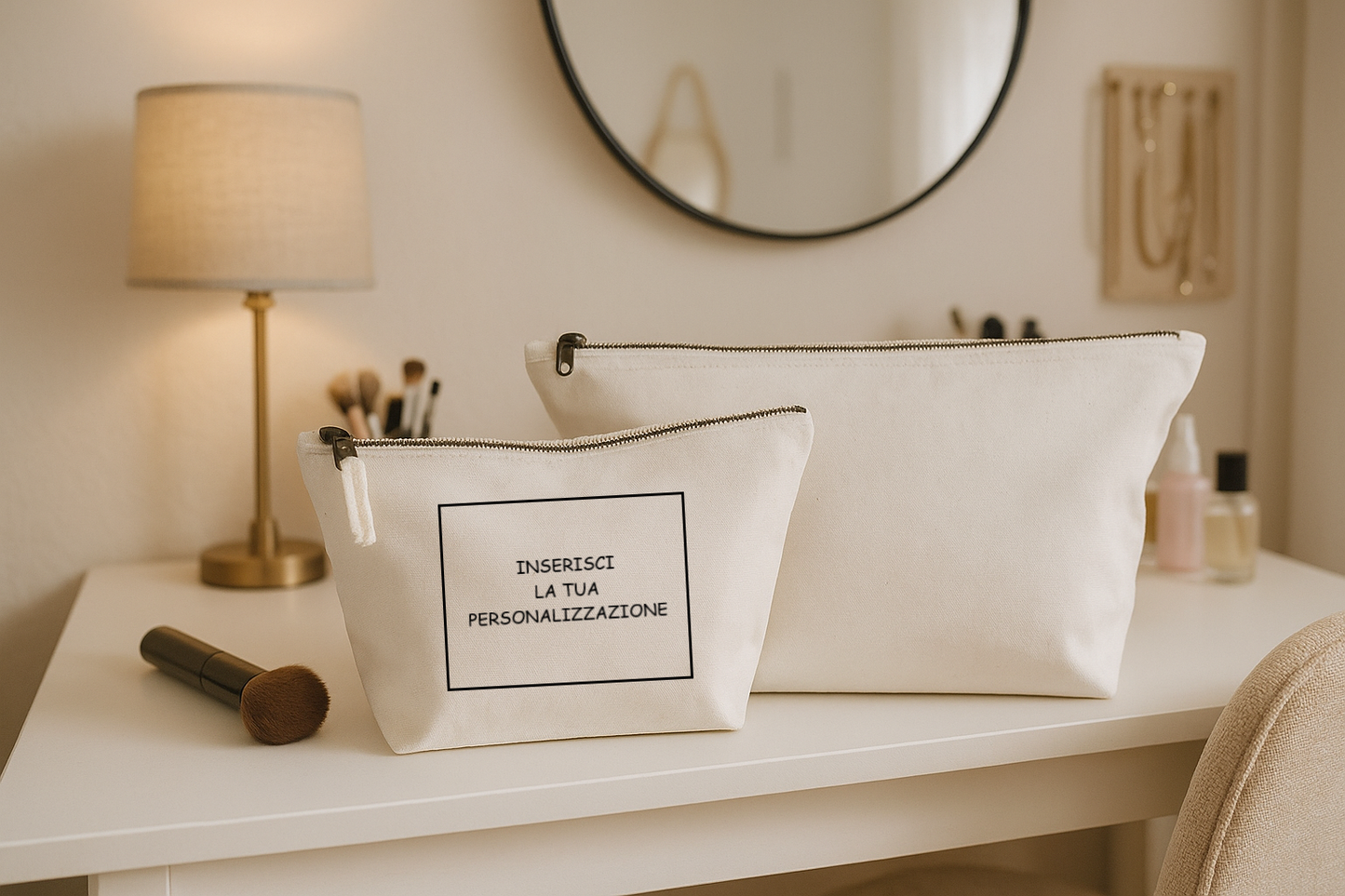 Pochette personalizzabile - frase