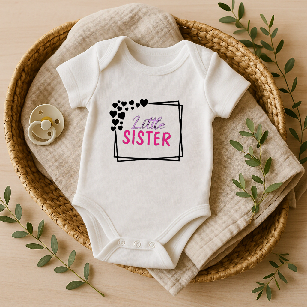 Body neonato Little Sister o Brother