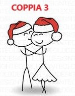 Pallina di Natale Personalizzabile - Coppia