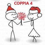 Pallina di Natale Personalizzabile - Coppia