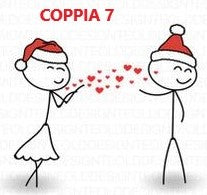 Pallina di Natale Personalizzabile - Coppia