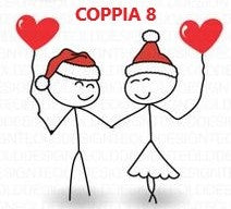 Pallina di Natale Personalizzabile - Coppia
