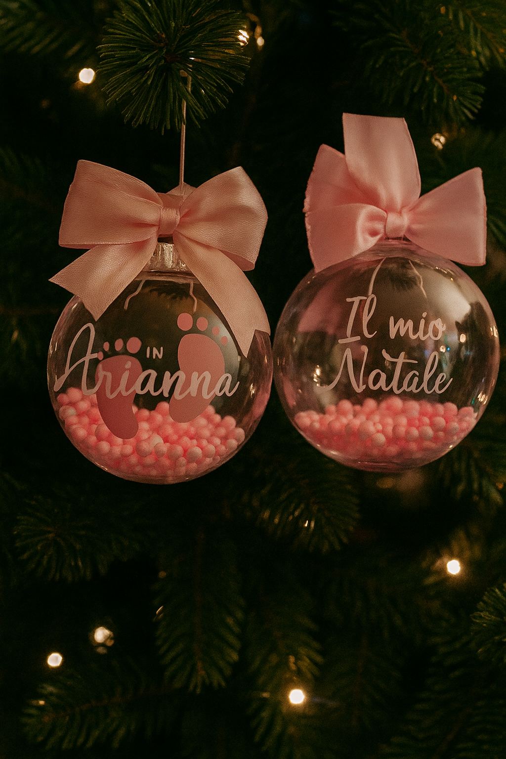 Pallina di Natale Personalizzata con Nome - Il mio 1° natale